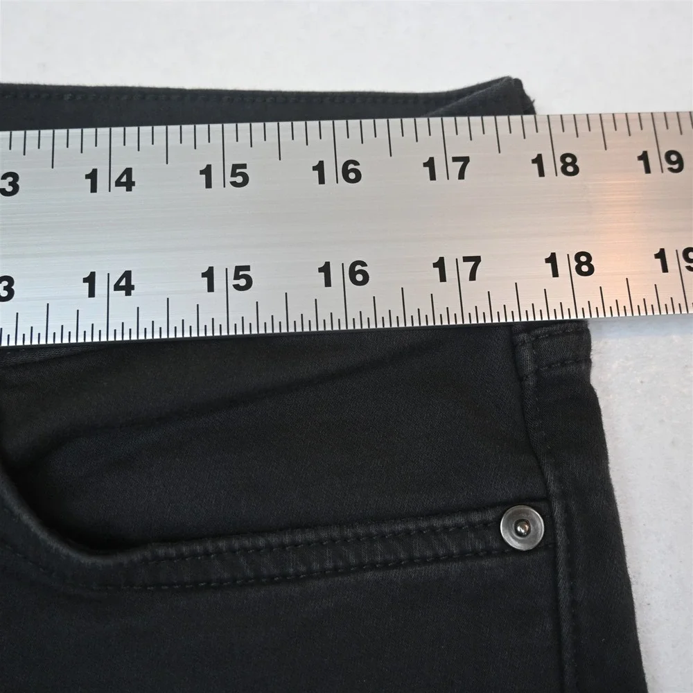 Banana Republic 34x30 Charcoal Gray Brushed Traveler Athletic Tapered Mens Jeans